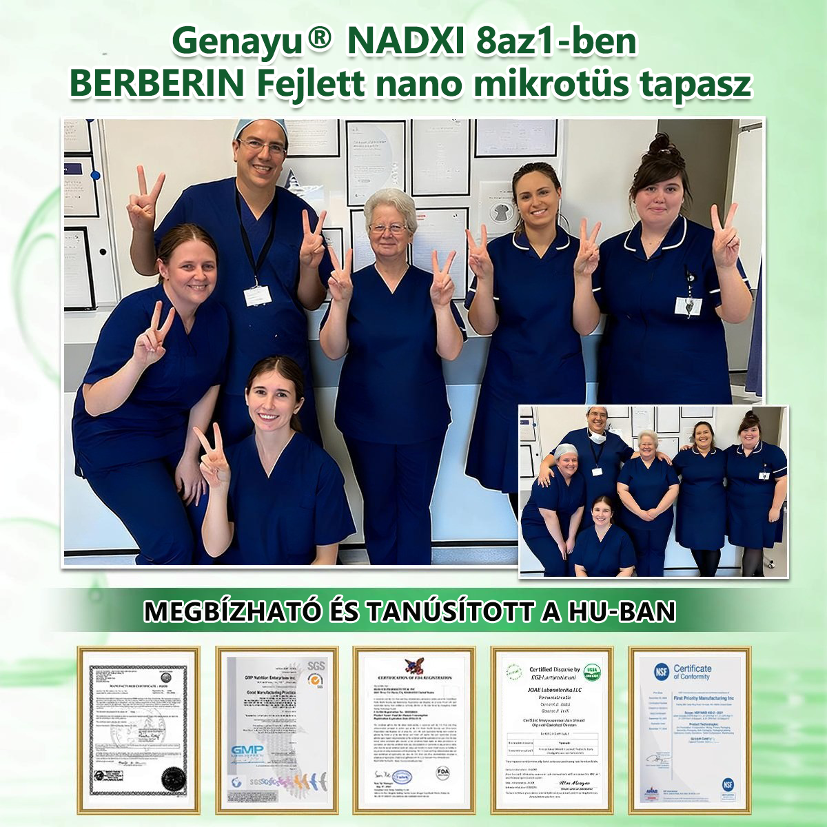 𝐆𝐞𝐧𝐚𝐲𝐮® 𝒎𝒆𝒕𝒂𝒃𝒐𝒍𝒊𝒌𝒖𝒔 𝒏𝒂𝒏𝒐 𝒎𝒊𝒌𝒓𝒐𝒕ű𝒔 𝒕𝒂𝒑𝒂𝒔𝒛🎉 (Csak naponta egyszer használható, látható eredmények 7 napon belül!) ✅ Berenil + Moringa formuláció, ideális tömegtúlzsúlláshoz, bőrhiányossághoz, cukorbetegséghez, apnához és ízületi problémákhoz 💥💥