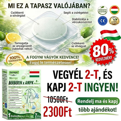 𝐆𝐞𝐧𝐚𝐲𝐮® 𝒎𝒆𝒕𝒂𝒃𝒐𝒍𝒊𝒌𝒖𝒔 𝒏𝒂𝒏𝒐 𝒎𝒊𝒌𝒓𝒐𝒕ű𝒔 𝒕𝒂𝒑𝒂𝒔𝒛🎉 (Csak naponta egyszer használható, látható eredmények 7 napon belül!) ✅ Berenil + Moringa formuláció, ideális tömegtúlzsúlláshoz, bőrhiányossághoz, cukorbetegséghez, apnához és ízületi problémákhoz 💥💥